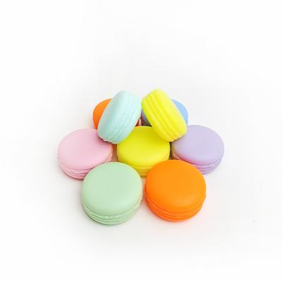 China Mini Macaron Lip Balm Jar 10g Color PP Cosmetic Hot Empty Cosmetic Eyeshadow Jar Cream Container for sale