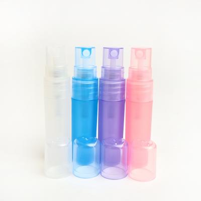 China Custom Eco Friendly Cosmetic Packaging Perfume Spray Plastic Refillable Bottle 10Ml PP Pen Shape Spray Bottles for sale