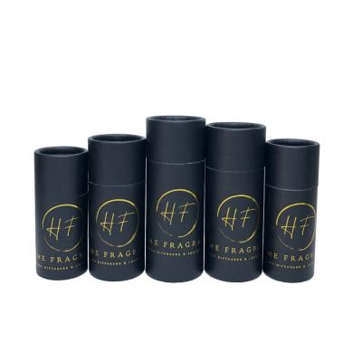 China Handmade Customized Eco Kraft Paper Container Cardboard Container Paper Tube Eco Friendly Round Tube for sale