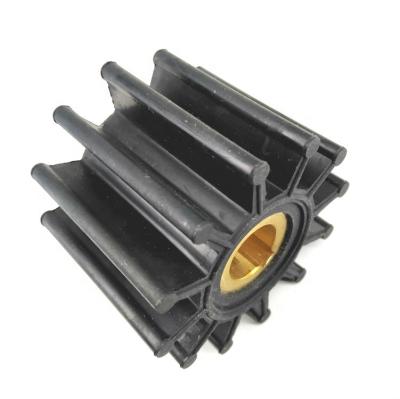 China Custom Rubber Water Part Flexible Impeller With 65 Mm OD X 51 Mm For Inlubricating Oil for sale