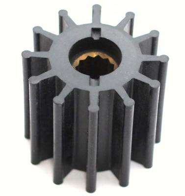 China Motor Boats Marine Part Rubber Paddle Wheel Replace VOLVO 876120-7 Sea Water Pump Brass Paddle Wheel 834794 AIFO5022 à venda