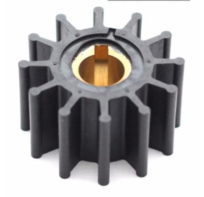 China Motorboat sales marine engine rubber impeller replace Johnson boat impeller 09-801B CEF 500108 for sale