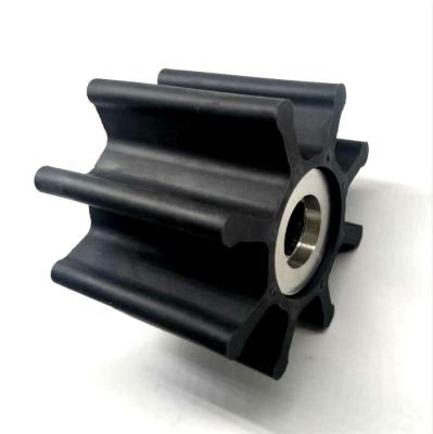 China Food Pumps Food Grade Flexible Custom Rubber Impeller Impeller Custom Rubber Part for sale