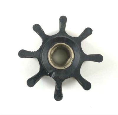 China Various Pumps Custom Made Silicon NBR Neoprene EPDM Rubber Impeller for sale