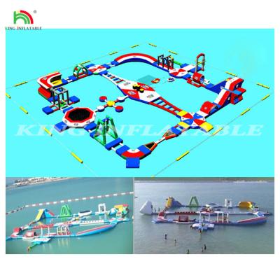 China Inflatable Floating Aqua Park Water Amusement Park Inflatable Water Park Equipment for sale