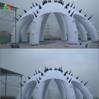 China Tenda inflável branca Tenda inflável exterior Tenda personalizada Tenda de PVC Tenda inflável Tendas de exposição à venda