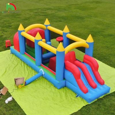 China Kids Inflatable Obstacle Course Inflatable Jumping Bounce Obstacled Inflatable Course Obstacle Game for sale