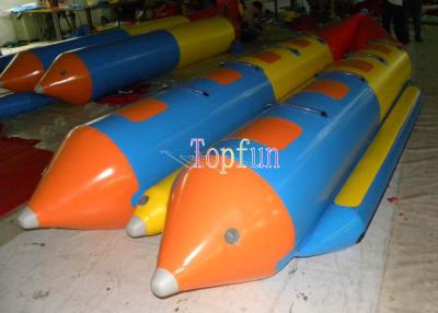 China Dauerhaftes aufblasbares des Wasser-Schlitten-aufblasbares Bootes 8 des fliegenden Fisches/der Banane Bananen-Boot Sitze aufblasbares/PVC zu verkaufen