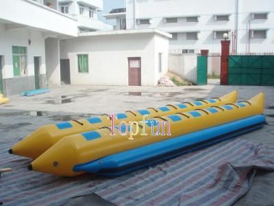 China Bananen-Boot für Verkauf/doppelte Linie Rohr-aufblasbare Fliegen-Fischerboote für Person des Sommer-aufregende Strand-Sport-16 zu verkaufen