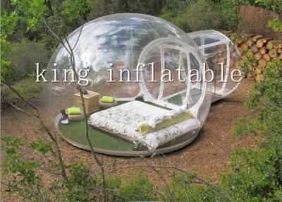 China Commercial Transparent PVC Lawn Inflatable Bubble Tent Balloon 4 M Diameter for sale