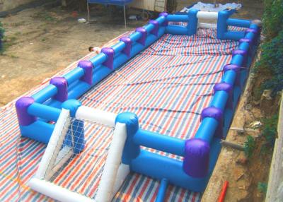 China 0.55mm PVC Tarpaulin Inflatable Sport Game Inflatable Soccer Field Sports Inflatable Amusement for sale