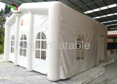 China Outdoor White 6X5m Inflatable Event Tent For Hospital Military Use 2 Years Gurantee for sale