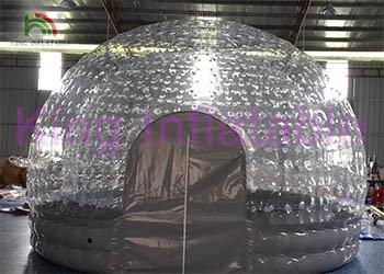 China Water Resistant Inflatable Bubble Tent For Backyard / Park / Camping / Rental for sale