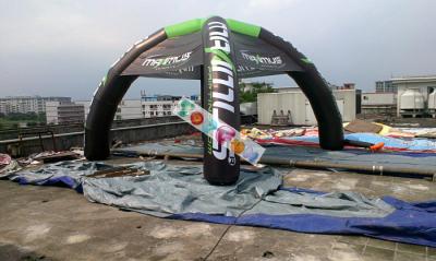 China Inflatable Spider Tent / Digital Printing Inflatable Roof Tent For Moving Events for sale