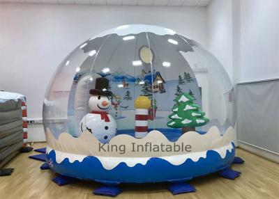 China 3m PVC Tarpaulin Inflatable Snow Globe Balloon For Take Photos for sale