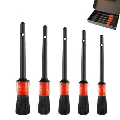 China Car Cleaning Auto Detailing Brush Perfect for Car Motorcycle Automotive Cleaning Wheels, Dashboard, Interior, Exterior, Leather, Air Vent for sale