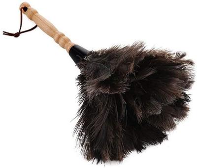 China Nature Fashion Ostrich Feather Cloth Cleaning Brush Premium Thick Soft Soft Dust Cleaning Tools for sale