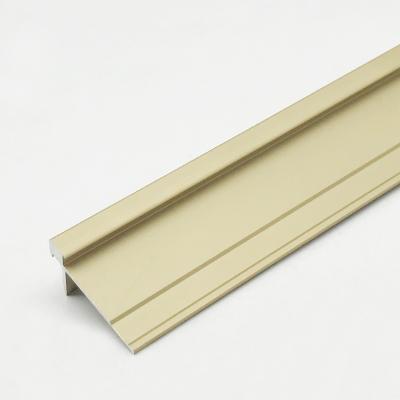 China Caifind Modern Metal Trims Panel Decorative Aluminum External Corner Wall Transition Strip Edge Cover for sale