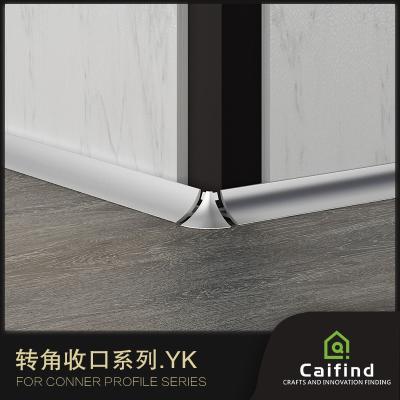 China Modern plant in internal corner aedge edging current tile trim arc trim cambered exterior aluminum for sale