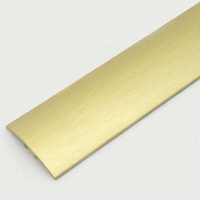 China Europe Modern Hot Sale High End Brass Profile For Carpet Floor Transistion Tiles Floor Wood Trim for sale