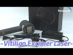 FDA Vitiligo Excimer Laser 47-63Hz 308nm XeCl Lamp Home