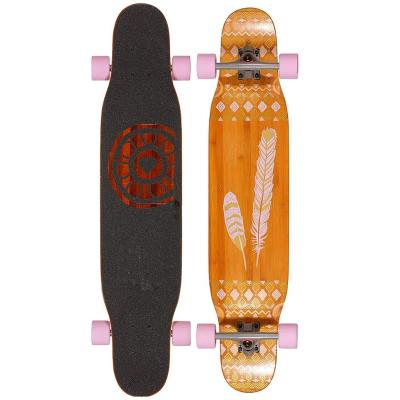 China Youth Custom Logo Fastest Canadian Maple Longboard Dance Skateboard Complete For Sale for sale