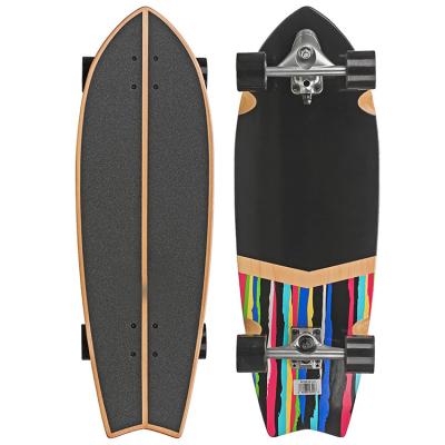 China Adult White 7 Layer Northeast Maple White 7 Longboard Skateboard 4 Wheel Surf Waterproof Skateboard For Adult for sale