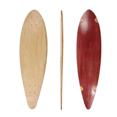 China High Hardness and Flexible OEM 8 Ply Maple Longboard Skateboard Skate Board Decks Northeast Northeast Decks for sale