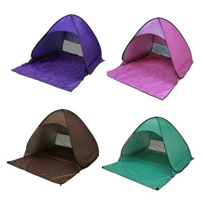 China Factory Waterproof Custom 2 Seconds Quick Open Outdoor Picnic Camping Tent Sand Summer Sunshade Beach Tent for sale