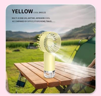 China 1-100 speed stepless speed regulation OEMODM high-speed mini handheld air cooling fan 3-speed, with customizable logo, suitable for home and hotel outdoor use for sale