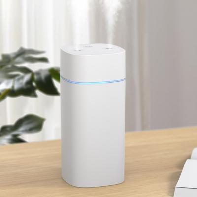 China Household 600ml Air Humidifier mini portable desktop Aromatherapy Oil Diffuser USB Atomizer double Spray ultrasonic Humidifier wholesaler for sale