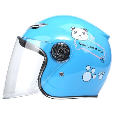 China Children's Electric Helmets Compounds Motorcycle Bicycle Helmet Child Spring and Autumn Electric Safety Helmets for sale