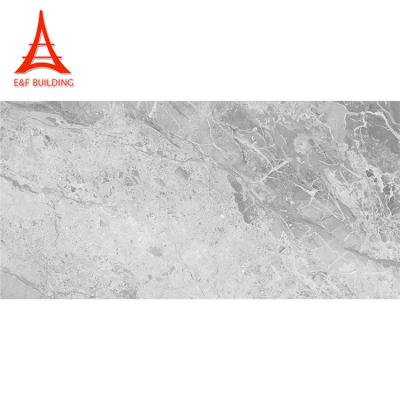 China NANO Polished 800X1600mm Hotel Carrara Gray Matte Floor Tiles Glazed Light Gray Rustic Wall Tiles for sale