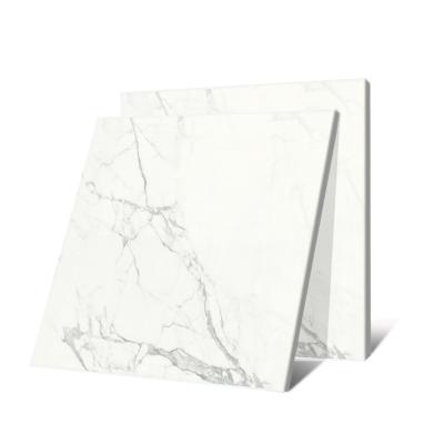 China Modern Gloss Porcelanto Porcelain White Ceramic Tile Flooring for sale