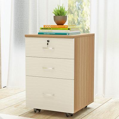 China Small Adjustable Rectangle File Cabinets Storage Furniture Office Wooden (Waist) File Cabinet for sale