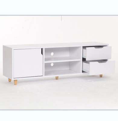 China Modern TV Furniture Adjustable Simple Stand Living Room (Waist) Wall Unit Wooden Cabinet for sale