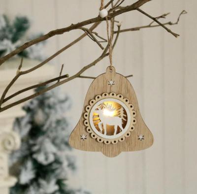 China Christmas Decoration PCP G419 Newlyweds Gift LED Christmas Tree Ornaments for sale