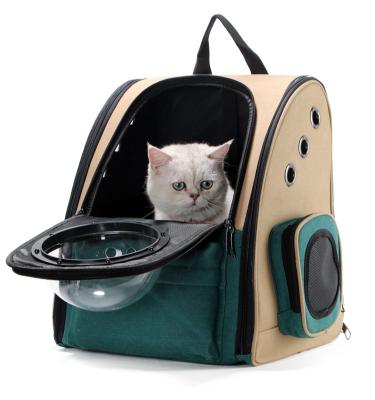 China High Quality Viable Portable Dog Bag Cat Shoulder Backpack Carrying Capsule Packing Fashion Foldable Pet Carrier for sale