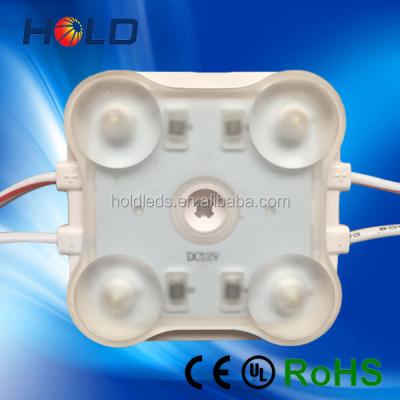 China High Quality AlGaInP New Item Injection IP68 160degree 2W 200LM 4LEDS Square SMD LED Waterproof Module 2835 for sale