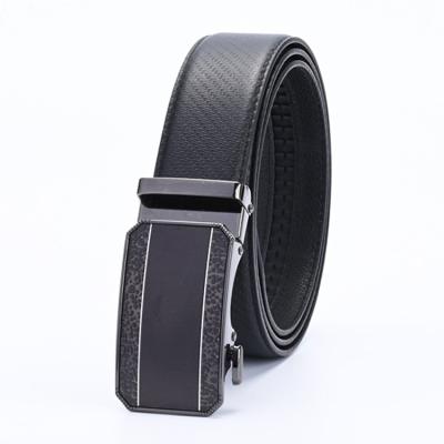 China Simple Wholesale Custom Private Label Luxury Crocodile Pattern Embossed Belt Men's Leather Belt for sale