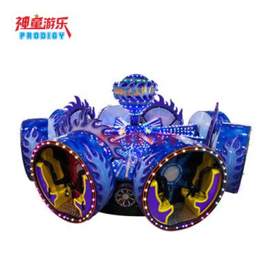 China Hot Sale 16Seats Fiberglass Glass Amusement Park Rides On The Line New Wondering Earth Park Rides for sale