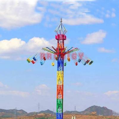 China Amusement Park Ride Customized Equipment Flying Rotary Rides for sale