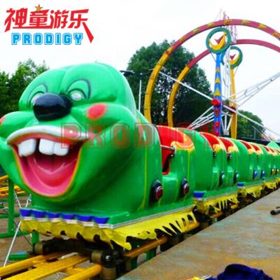 China Roller coaster win worm fiberglass rides silver park amusement small roller coaster rides for sale for sale