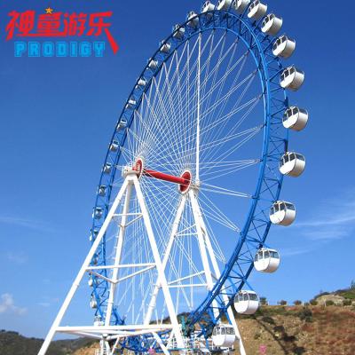 China Theme Park Amusement Wheel Ferris Wheel Amusement Rides 49m Ferris Wheel for sale