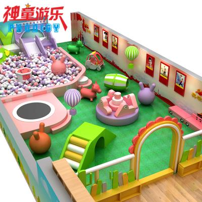 China Soft Padded Plastic+wooden+pipe+fiberglass Kids Playground Indoor Children Play Ground Equipment for sale