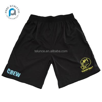 China PUR Quality Breathable Quick Dry Breathable Soccer Thai Wear Sublimated Print Black Soccer Wholesale Custom Shorts for sale