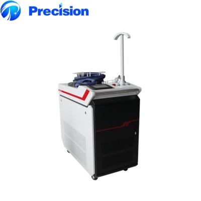 China Automatic Meatl Fiber Laser Welding Cabling Machine With Water Chiller for sale