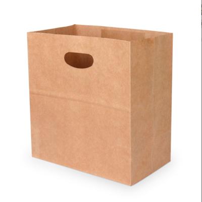 China Recyclable Wholesale Paper Bag Shopping Take Away Paper Bags for sale