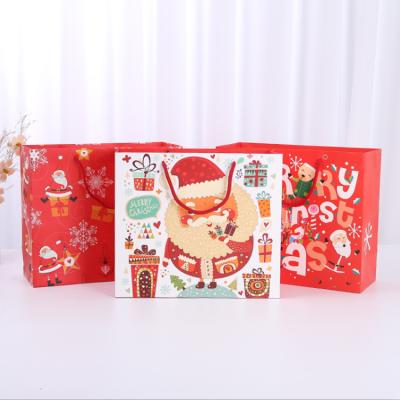 China Thicken Handbag Candy Gift Packaging Bag For Christmas for sale