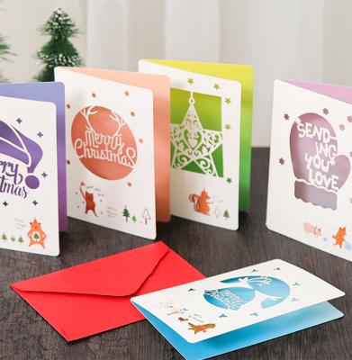 China Transparent Happy Christmas Birthday Food Packaging Products and Xmas Gift Vouchers for sale